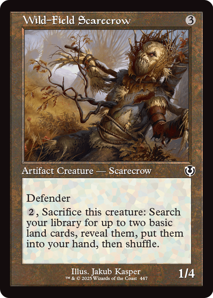 Wild-Field Scarecrow (Retro Frame) (INR-447) - Innistrad Remastered