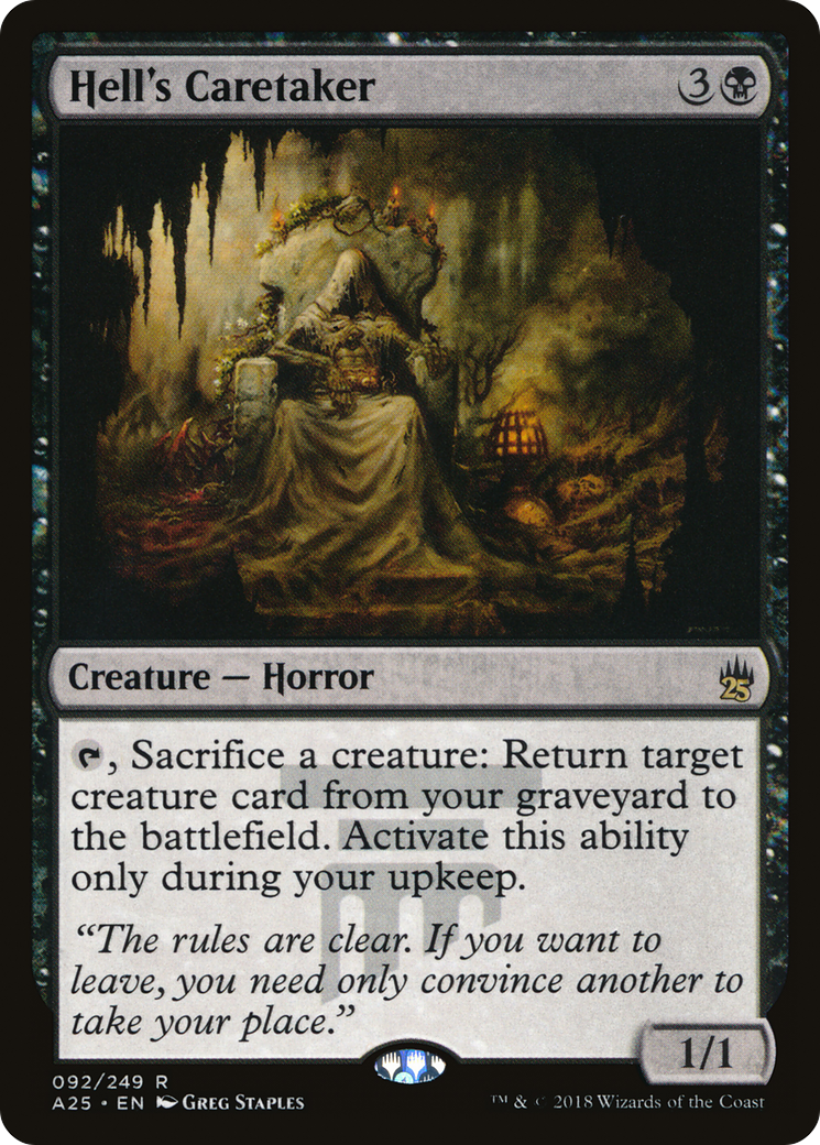 Hell's Caretaker (A25-092) - Masters 25