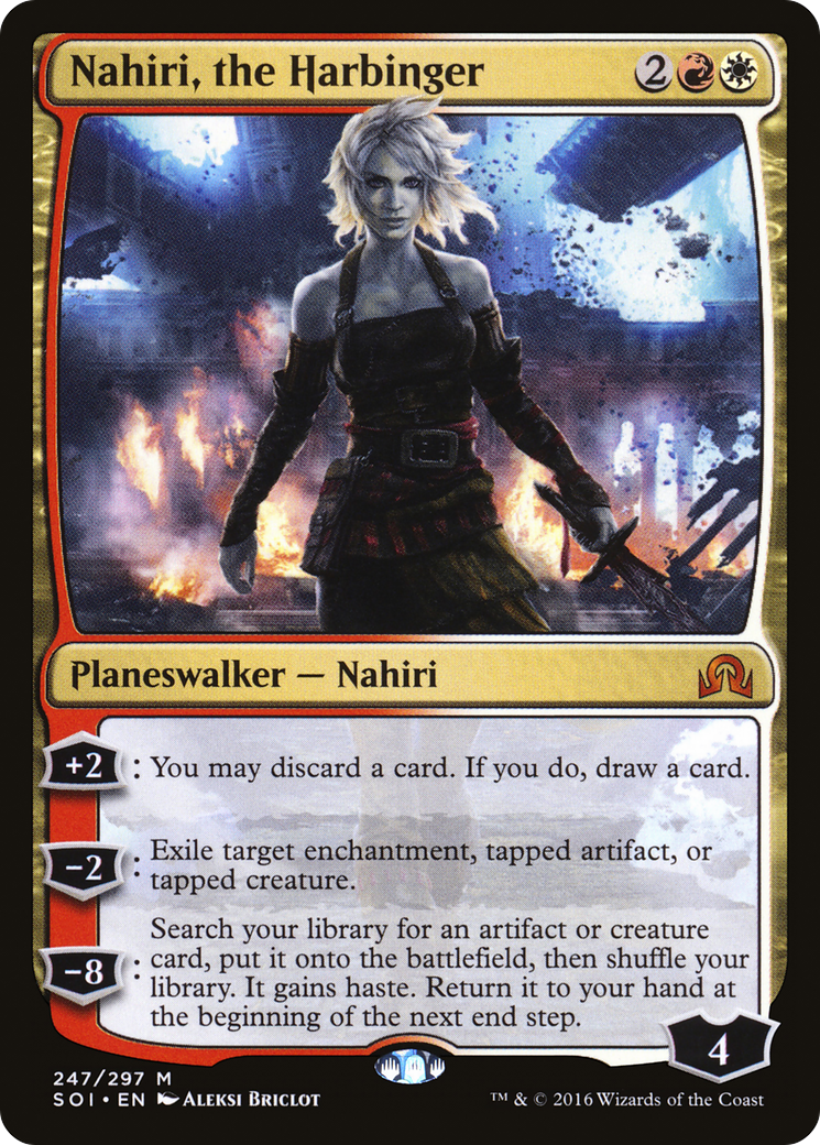 Nahiri, the Harbinger (SOI-247) - Shadows over Innistrad Foil