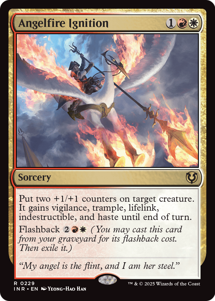 Angelfire Ignition (INR-229) - Innistrad Remastered Foil