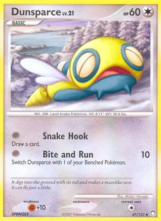 Dunsparce Mysterious Treasures - Uncommon