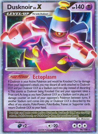Dusknoir LV.X - Holofoil Stormfront - Ultra Rare