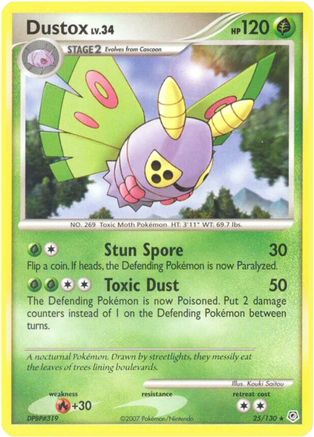 Dustox Diamond and Pearl - Rare