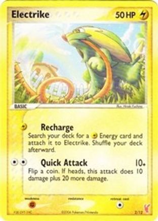 Electrike EX Trainer Kit 2 Plusle & Minun - Common