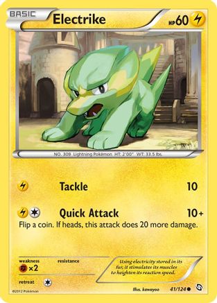 Electrike (41) - Reverse Holofoil Dragons Exalted - Common