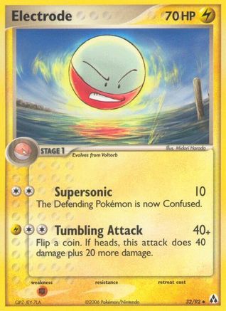 Electrode - Reverse Holofoil Legend Maker - Uncommon