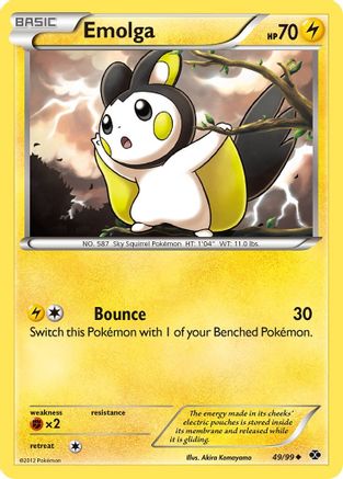 Emolga 049 Next Destinies - Uncommon