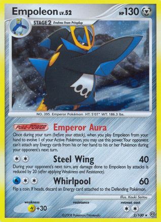 Empoleon - Holofoil Stormfront - Holo Rare