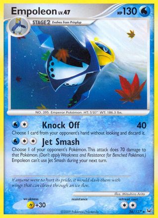 Empoleon - Reverse Holofoil Platinum - Rare