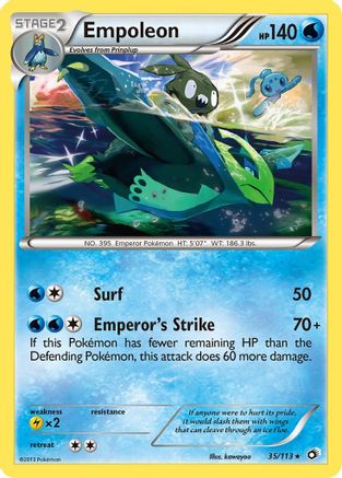 Empoleon 035 Legendary Treasures - Rare