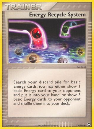 Energy Recycle System Power Keepers - Uncommon