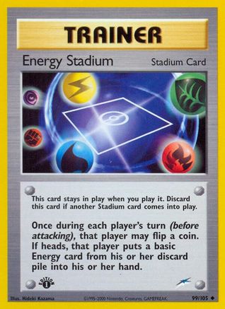 Energy Stadium 099 - 1st Edition Neo Destiny - Uncommon