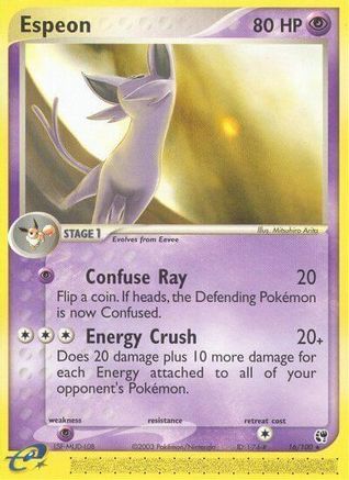 Espeon 016 Sandstorm - Rare