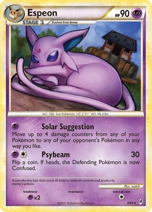 Espeon - Reverse Holofoil Call of Legends - Holo Rare