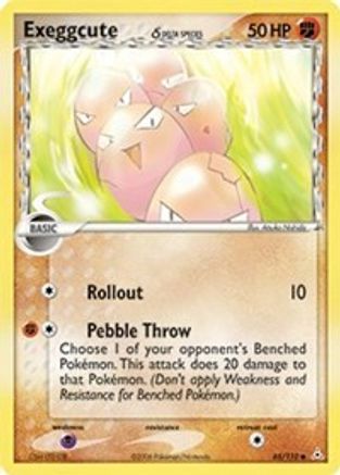 Exeggcute (Delta Species) 065 Holon Phantoms - Common