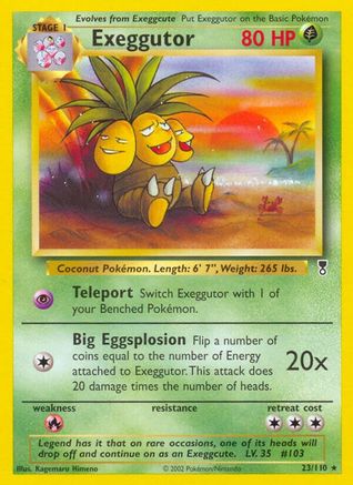 Exeggutor Legendary Collection - Rare