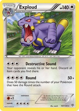 Exploud Plasma Storm - Rare