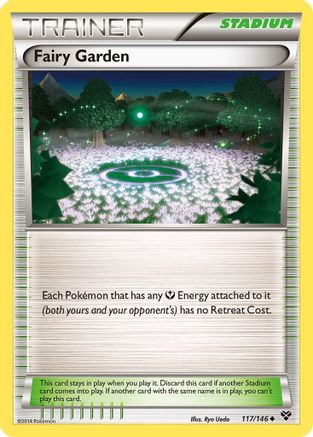 Fairy Garden 117 XY Base Set - Uncommon