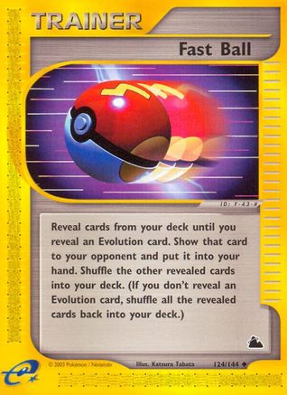 Fast Ball/144 Skyridge - Uncommon