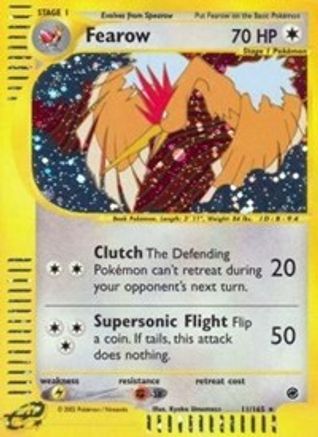 Fearow (11) - Holofoil Expedition - Holo Rare