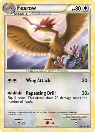Fearow Unleashed - Rare