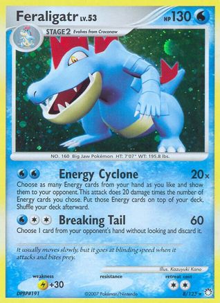 Feraligatr/123 - Holofoil Mysterious Treasures - Holo Rare