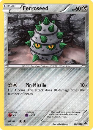 Ferroseed (70) Emerging Powers - Common