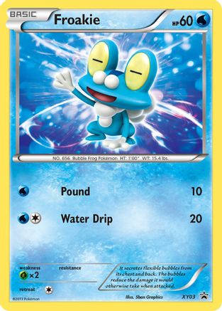 Froakie - XY03 - Holofoil XY Promos - Promo