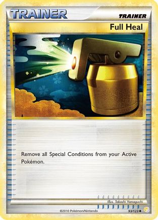Full Heal 093 - Reverse Holofoil HeartGold SoulSilver - Uncommon