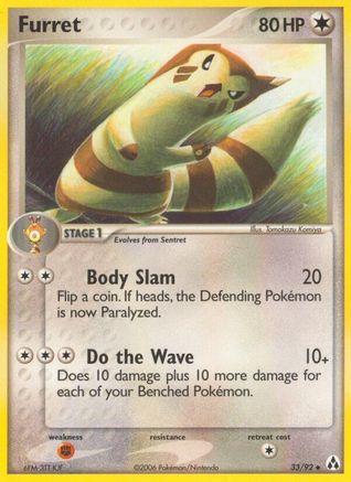 Furret 033/92 Legend Maker - Uncommon