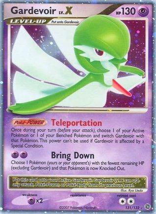 Gardevoir LV.X - Holofoil Secret Wonders - Ultra Rare