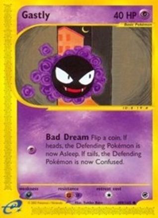 Gastly 109 - Reverse Holofoil Expedition - Common