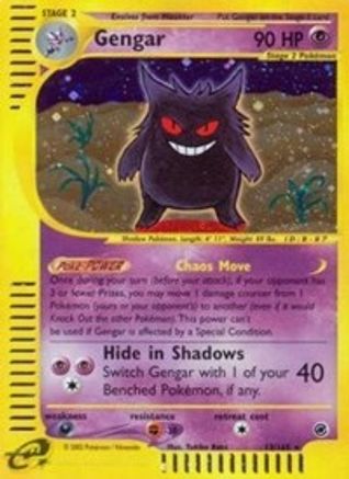 Gengar (13) - Holofoil Expedition - Holo Rare