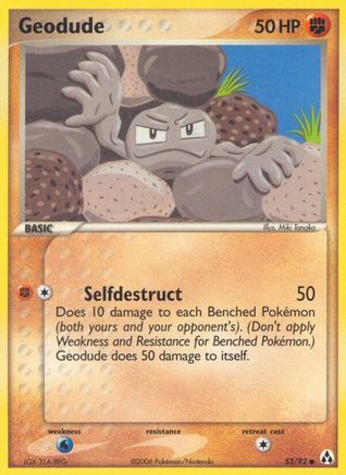 Geodude 053/92 Legend Maker - Common