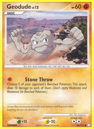 Geodude 084 Mysterious Treasures - Common
