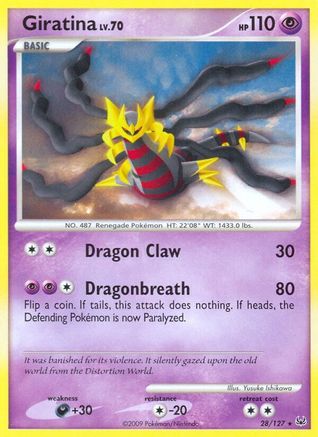 Giratina (28) Platinum - Rare