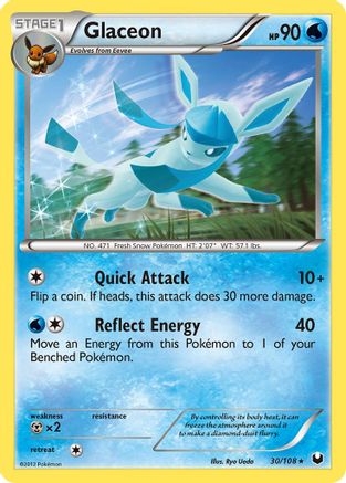 Glaceon Dark Explorers - Rare