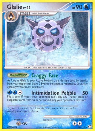 Glalie Mysterious Treasures - Rare