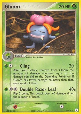 Gloom 035 - Reverse Holofoil Hidden Legends - Uncommon