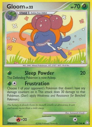 Gloom (96) - Reverse Holofoil Legends Awakened - Common