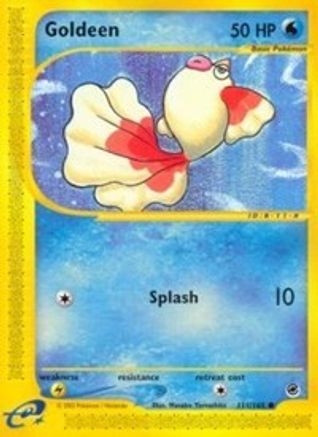Goldeen 111 - Reverse Holofoil Expedition - Common