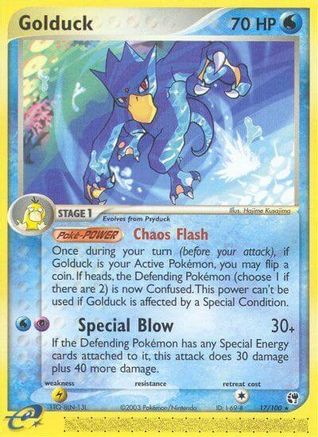 Golduck Sandstorm - Rare