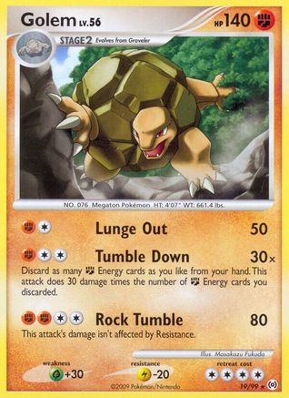 Golem Arceus - Rare