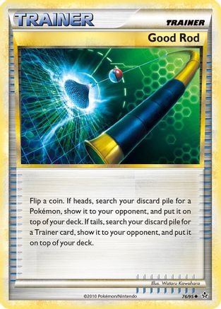 Good Rod 076/95 - Reverse Holofoil Unleashed - Uncommon