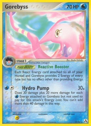Gorebyss - Reverse Holofoil Legend Maker - Rare