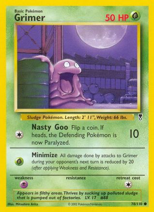 Grimer - Reverse Holofoil Legendary Collection - Common
