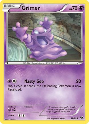 Grimer - Reverse Holofoil Next Destinies - Common