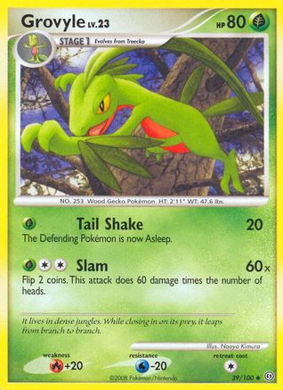 Grovyle/100 Stormfront - Uncommon