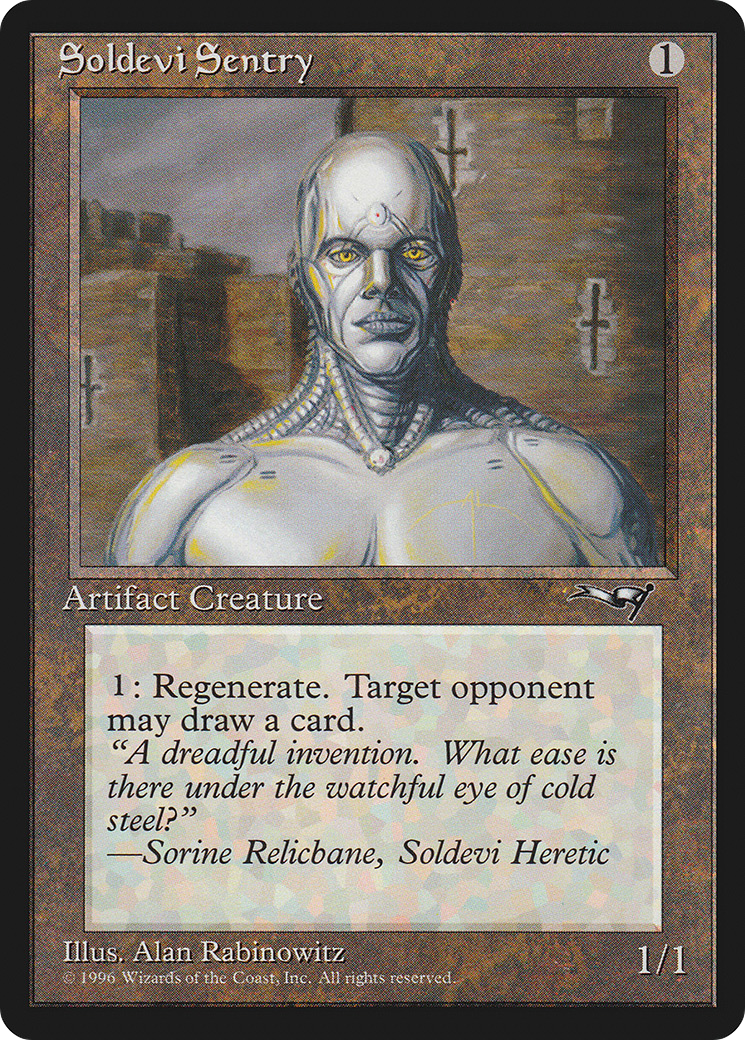Soldevi Sentry (Close-Up) (ALL-176) - Alliances