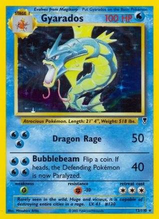 Gyarados - Holofoil Legendary Collection - Holo Rare